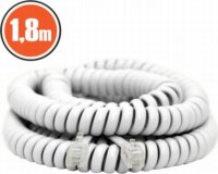 Delight Telefonkézibeszélő kábel 1,8m White
