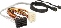 Delock Mini SAS HD x 4 SFF 8643 apa > 4 x SAS 29 Pin SFF 8482 anya kábel, 0,5 m