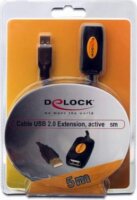 Delock Cable USB 2.0 Extension, active 5m